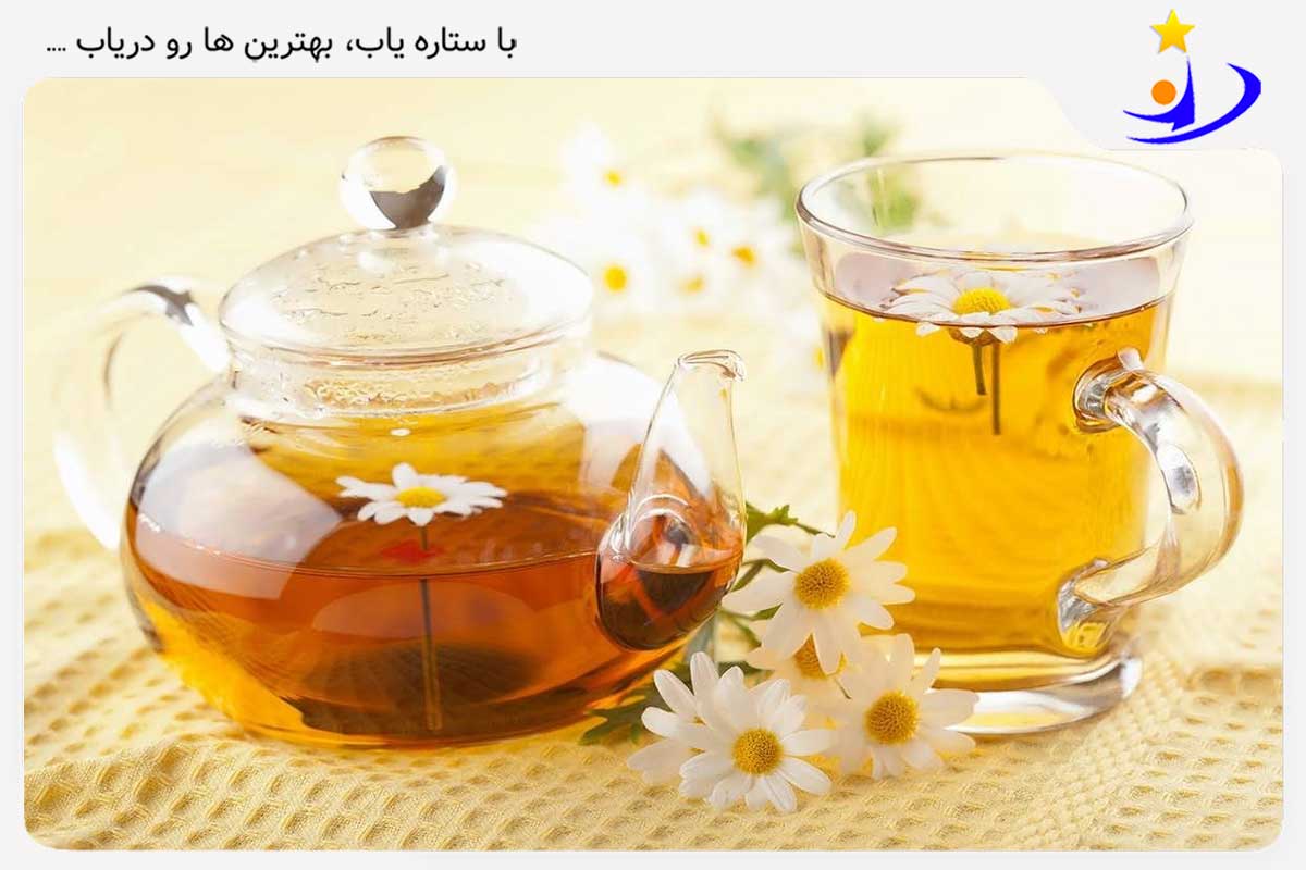 چای بابونه؛ درمان سریع گلو درد